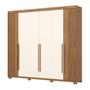 Imagem de Guarda-roupa Casal 6 Portas 4 Gavetas Norton
