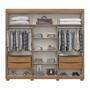 Imagem de Guarda-roupa Casal 6 Portas 4 Gavetas Norton