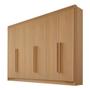 Imagem de Guarda Roupa Casal 6 Portas 6 Gavetas e 1 Gaveta com Chave Dobradiça Slow Zeus Plus