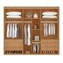 Imagem de Guarda Roupa Casal 6 Portas 6 Gavetas Pernanbuco Rufato