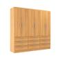 Guarda Roupa Casal 6 Portas 9 Gavetas Bergamo Evidência - Evidência Móveis Imagem de Guarda Roupa Casal 6 Portas 9 Gavetas Bergamo Evidência