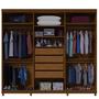 Imagem de Guarda-roupa Casal 6 Portas com Espelho com Pés Absolut New