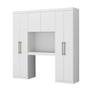 Imagem de Guarda Roupa Casal 6 Portas Montagem Flex Branco Carraro