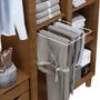 Imagem de Guarda-Roupa Casal 8 Portas 3 Gavetas Internas com Espelho Grécia em Madeira Imbuia - Cavazotto