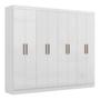 Guarda Roupa Casal 8 Portas 4 Gavetas Paris Espresso Móveis Imagem de Guarda Roupa Casal 8 Portas 4 Gavetas Paris Espresso Móveis
