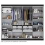 Guarda Roupa Casal 8 Portas 4 Gavetas Paris Espresso Móveis Imagem de Guarda Roupa Casal 8 Portas 4 Gavetas Paris Espresso Móveis