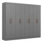 Guarda Roupa Casal 8 Portas 4 Gavetas Paris Espresso Móveis Imagem de Guarda Roupa Casal 8 Portas 4 Gavetas Paris Espresso Móveis