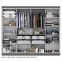 Guarda Roupa Casal 8 Portas 4 Gavetas Paris Espresso Móveis Imagem de Guarda Roupa Casal 8 Portas 4 Gavetas Paris Espresso Móveis