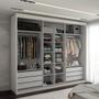 Guarda-Roupa Casal Cardial 3 Portas 6 Gavetas Branco - Panorama Móveis Imagem de Guarda-Roupa Casal Cardial 3 Portas 6 Gavetas Branco - Panorama Móveis