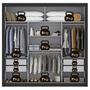 Guarda-Roupa Casal com Espelho 3 Portas 4 Gavetas 185,5cm Viena Yescasa Imagem de Guarda-Roupa Casal com Espelho 3 Portas 4 Gavetas 185,5cm Viena Yescasa
