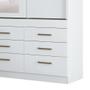 Imagem de Guarda-Roupa Casal com Espelho Click 3 PT 9 GV Branco