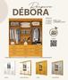 Imagem de Guarda Roupa Casal com Penteadeira Débora 6Portas 9 Gaveta C/Espelho ACP Móveis