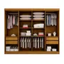 Imagem de Guarda Roupa Casal Hera MDF 8 Portas e 4 Gavetas Rufato