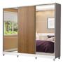 Imagem de Guarda Roupa Casal Royale 3 Portas de Correr Madesa