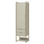 Guarda-Roupa Closet Industrial Mital 1 PT 2 GV Off White e Dourado - Mobly Imagem de Guarda-Roupa Closet Industrial Mital 1 PT 2 GV Off White e Dourado