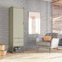 Guarda-Roupa Closet Industrial Mital 1 PT 2 GV Off White e Dourado - Mobly Imagem de Guarda-Roupa Closet Industrial Mital 1 PT 2 GV Off White e Dourado