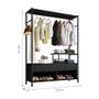 Imagem de Guarda-Roupa Closet Modulado Barcelona Preto