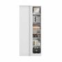 Imagem de Guarda Roupa Closet Modulado Componível de Canto reto 1 porta Linha Modulado Adapt N530 Kappesberg