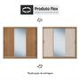 Imagem de Guarda Roupa Dalila 3 Portas, 2 Gavetas e 3 Cabideiros Flex com Espelho - Demóbile