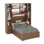 Imagem de Guarda-roupa de Casal com Cama Bau Padrão Embutida 1220 San Remo