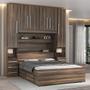 Imagem de Guarda-roupa de Casal com Cama Bau Padrão Embutida 1220 San Remo