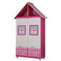 Imagem de Guarda Roupa de Casinha Infantil 2 Portas Gelius Pink Plock