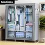 Guarda Roupa Dobrável Organizador de Roupa Armário Grande Cabideiro Grande - KONTUZ HOME Imagem de Guarda Roupa Dobrável Organizador de Roupa Armário Grande Cabideiro Grande