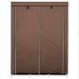 Guarda Roupa Dobrável Organizador De Roupa Café 88130b - DecoTeam Imagem de Guarda Roupa Dobrável Organizador De Roupa Café 88130b