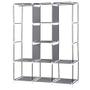 Guarda Roupa Dobrável Organizador De Roupa Preto 88130b - DecoTeam Imagem de Guarda Roupa Dobrável Organizador De Roupa Preto 88130b