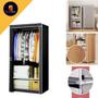 Imagem de Guarda Roupa Dobrável Portátil Multifuncional Organizador De Roupas Sortido