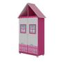 Imagem de Guarda Roupa Infantil 2 Portas Casinha Rosa Pink Ploc - Gelius Móveis