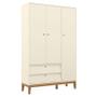 Imagem de Guarda Roupa Infantil 3 Portas Unique Off White Eco Wood - Matic