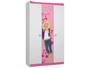 Imagem de Guarda-Roupa Infantil Happy Barbie 2 Portas 