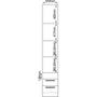 Imagem de Guarda Roupa Modulado Requinte com 2 Gavetas - Duna Line/Branco Line