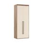 Imagem de Guarda Roupa Modular 2 Portas com Cabideiros MDF 90 cm Lotus Belmax