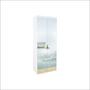 Imagem de Guarda Roupa Modular 2 Portas Espelho com Cabideiros 90 cm Lotus Belmax