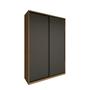 Imagem de Guarda Roupa Modular de 2 Portas 4 Gavetas 4 Prateleiras Nancy