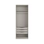 Imagem de Guarda Roupa Modulável 87,5cm com 2 Portas 100% MDF