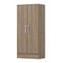 Imagem de Guarda Roupa Multiuso 1300mm 2 Portas Rústico - Briz