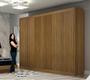 Imagem de Guarda roupa New Braga 06 Portas com 04 Ripadas