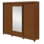 Imagem de Guarda-Roupa Nice Flex 3 Portas de Correr 4 Gavetas com Espelho Lopas