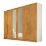Imagem de Guarda Roupa Oslo 6 Portas 6 Gavetas com Espelho MDF - MadeMarcs