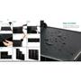 Imagem de Guarda roupa portatil com sapateira cabideiro modular com prateleiras organizador desmontavel kangur