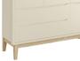 Imagem de Guarda-Roupa Retrô 3 Portas Classic New Areia Fosco com Natural - Reller
