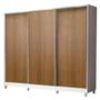 Imagem de Guarda-Roupa Royale 100% MDF 3 Portas de Correr 8 Pés Madesa