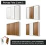 Imagem de Guarda Roupa Royale Casal 100% MDF 3 Portas Correr Madesa