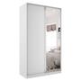 Imagem de Guarda Roupa Solteiro 100% MDF BP com 2 Portas e 1 Espelho Zermatt