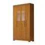 Imagem de Guarda Roupa Solteiro 4 Portas 100% Mdf Com Espelho Lana Acp Móveis Cinamomo