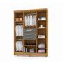 Imagem de Guarda Roupa Taurus Imperial 6 Portas De Abrir 3 Gavetas Nature Alasca Vila Rica