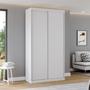 Imagem de Guarda Roupas Modulado Solteiro 120cm 2 Portas de Correr 100% MDF Royal